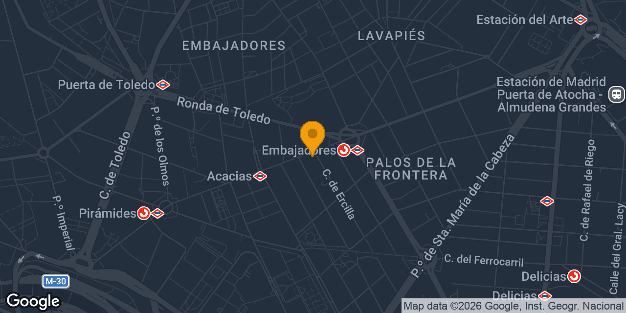Mapa con la ubicación de Cerrajería Soler